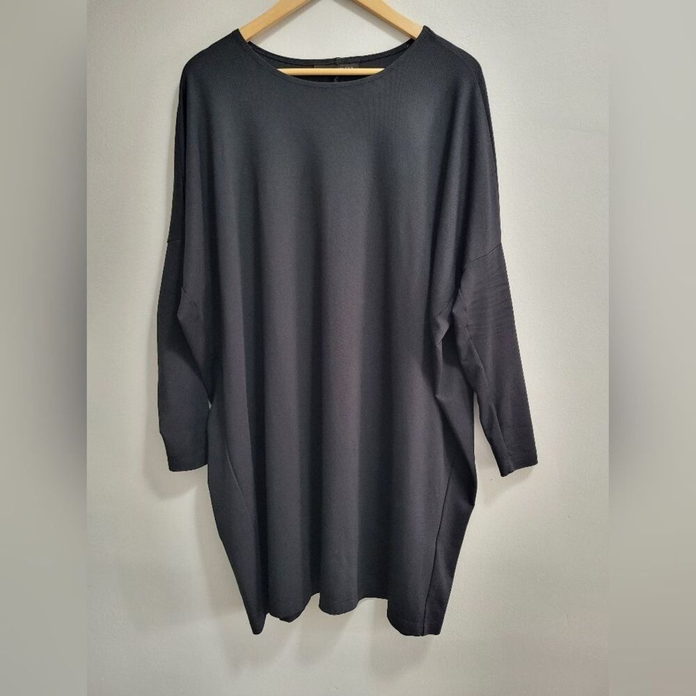 Bryn Walker Oversized Modal Ponto Dimitri Tunic Top Dress Lagenlook Size XS